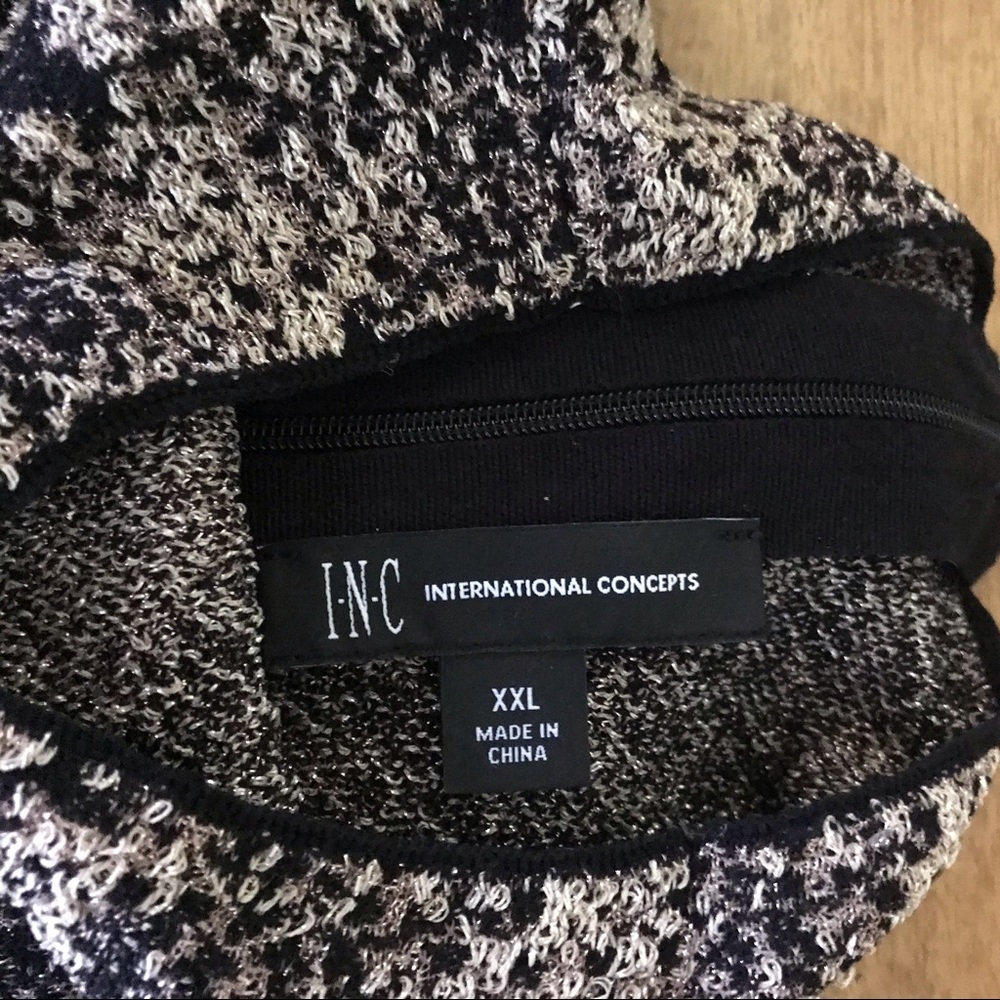 INC Sweater Snakeskin Size XXL - Picture 12 of 16